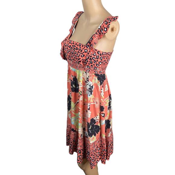 Maaji Girl's Whispering Roses Groom Leopard Animal Print Dress SZ 16 - Picture 7 of 12